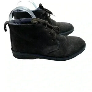 Vince Candice capsule wardrobe shearling suede Desert chukka ankle boots 5.5